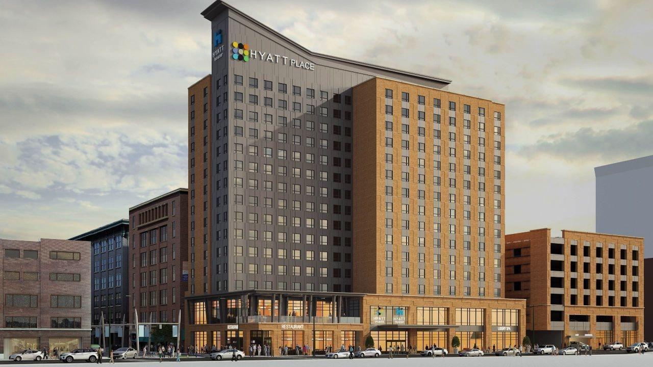 Hyatt House Indianapolis Downtown Hotell Eksteriør bilde