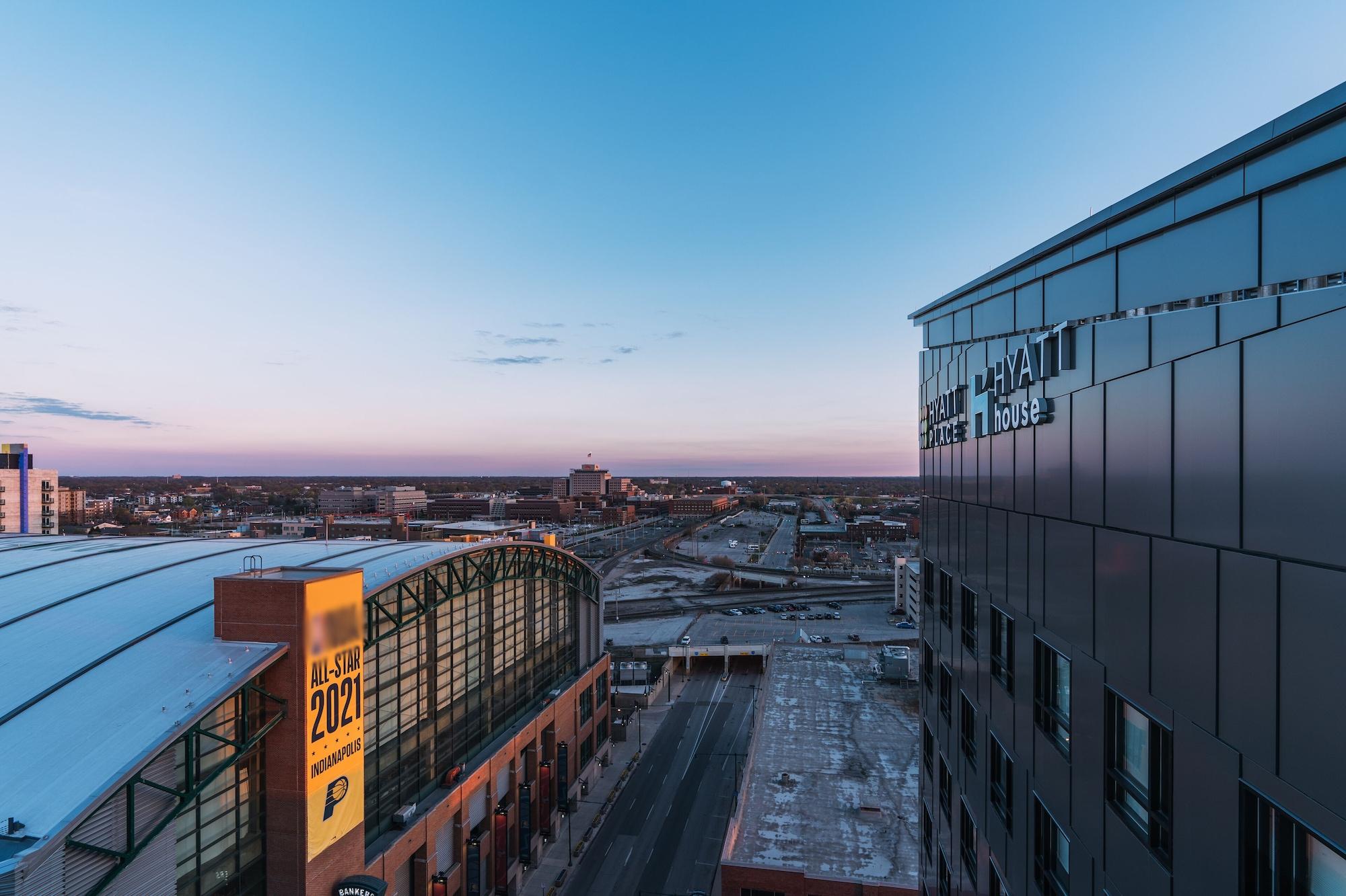 Hyatt House Indianapolis Downtown Hotell Eksteriør bilde